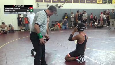 141 lbs Cons. Round 2 - Owen Baker, Modesto Junior College vs Emmanuel Altorre, Lassen College