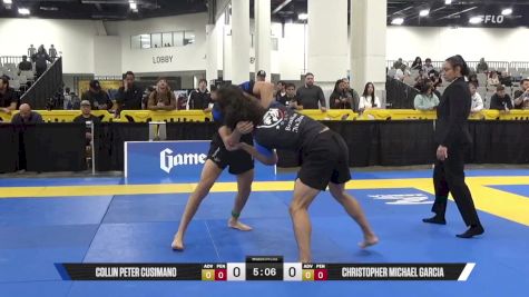Christopher Michael Garcia vs Collin Peter Cusimano 2025 World IBJJF Jiu-Jitsu No-Gi Championship