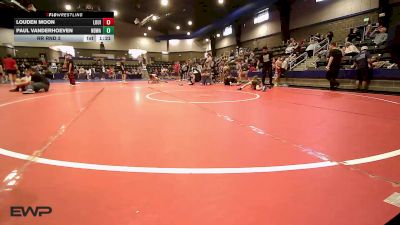 67-70 lbs Rr Rnd 3 - Louden Moon, Louisiana Muggers vs Paul Vanderhoeven, North Desoto Wrestling Academy