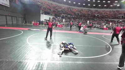 55 lbs 1st Place Match - Reagan Perman, Peshtigo vs Maisie Rabbitt, Prairie Wrestling