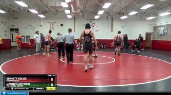 160 lbs Round 4 - Emmett Kruse, Fort Madison vs Darrin Coffman, Van Buren County