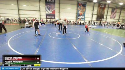 130 lbs Rd# 7- 10:45am Saturday Final Pool - Carter Williams, Nebraska Elite vs Maddix Anderson, SELECT Utah