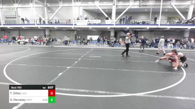 141 lbs Consi Of 4 - Tyler Dilley, Lock Haven University vs Shane Percelay, Army-West Point