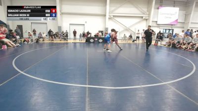 215 lbs Ignacio Lazalde, Utah Gold vs William Been III, Missouri