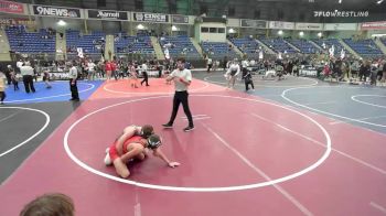 130 lbs Quarterfinal - Ethyn BravoPacker, Brighton WC vs Nic Garber, Carrington Pitcrew