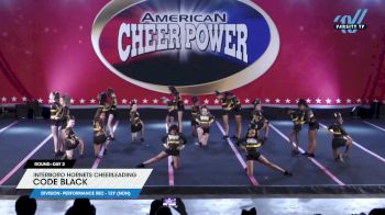 Interboro Hornets Cheerleading - Code Black [2024 L2 Performance Rec - 12Y (NON) Day 2] 2024 Cheer Power Trenton Showdown