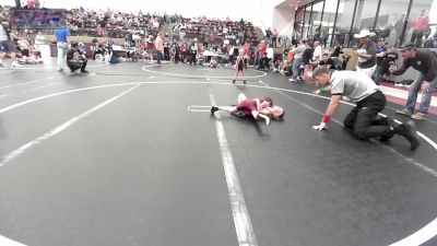 43 lbs Consi Of 8 #2 - Greyson Bode, Perry Wrestling Academy vs Kutter Gay, Blackwell Wrestling Club