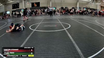 75 lbs Quarterfinal - Tyler Trinh, Damascus vs Sawyer Stewart, Rampage