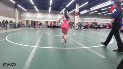 130 lbs Quarterfinal - Kylie Brown, Vici Wrestling Club vs Isabella Da Silva Alves, NG Bombers Wrestling Club
