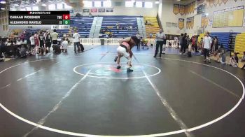 106 lbs Round 3 (8 Team) - Alejandro Ravelo, Eagle Empire vs Canaan Woesner, Talon WC