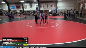 6 lbs Semifinal - Reid Hocker, Fort Madison Wrestling Club vs Mahkayl Hill, Champions Wrestling Club