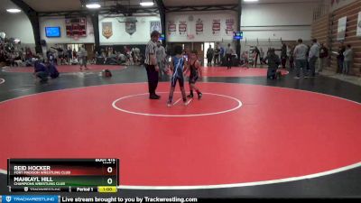 6 lbs Semifinal - Reid Hocker, Fort Madison Wrestling Club vs Mahkayl Hill, Champions Wrestling Club