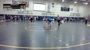 130 lbs Cons. Round 2 - Daisy Caudle, Mountain View vs Ava Sagely, St Helens