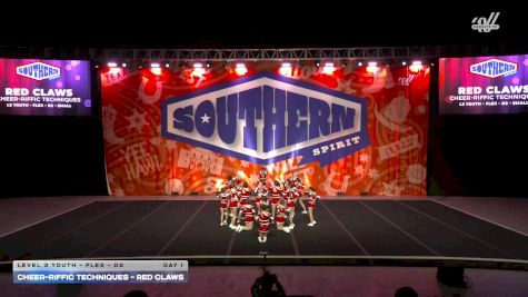 Cheer-riffic Techniques - Red Claws [2026 L3 Youth - Flex - D2 Day 1] 2026 Southern Nationals by Cheer Power