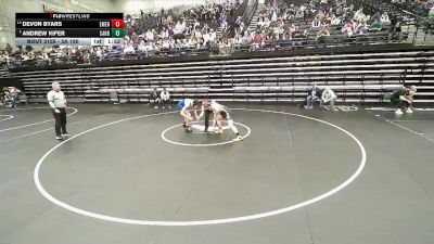 3A 190 lbs Quarterfinal - Andrew Kifer, Carbon vs Devon Byars, Emery