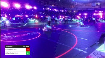 116 lbs Consi Of 16 #1 - Gracie Lobbins, Unattached vs Brooklynn Gustafson, Mile High WC