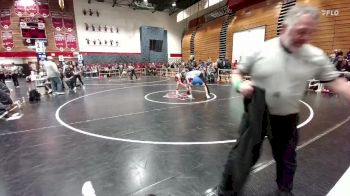 120 lbs Champ. Round 2 - Kael Gudahl, Wheatland vs Hudson Baker, Rawlins