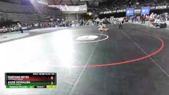 Girls 1B/2B/1A/2A 140 Quarterfinal - MaryAnn Reyes, Toppenish (Girls) vs Kadie Mcmullen, Ephrata (Girls)