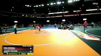 138 lbs Champ. Round 2 - Max Woodall, Marysville Pilchuck vs Dawsin Cleland, Sumner