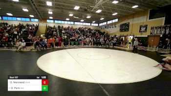 190 lbs Round Of 16 - Dominic Normand, Danbury vs Drew Park, Darien