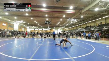 113 lbs Consi Of 8 #2 - Ryan Cantino, South Kingstown vs Desanni Dias, Pilgrim