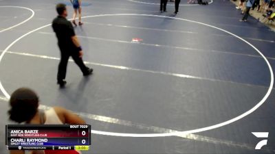 117-125 lbs Round 2 - Anica Barze, East Side Wrestling Club vs Charli Raymond, Simley Wrestling Club