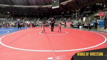 40 lbs 5th Place - Luke Thompson, Nebraska Wrestling Academy vs Dikota Lacy, Proviso Township Gladiators