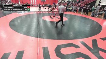 165 lbs Cons. Round 5 - Nicholas Montesinos, WHEELING vs Nic Astacio, Woodstock (MARIAN)