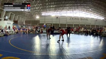 120 lbs Lewis Davis, Arkansas vs Christopher Ramirez, Arizona Blue