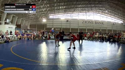 120 lbs Lewis Davis, Arkansas vs Christopher Ramirez, Arizona Blue