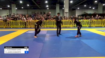 LEONARDO ALEXANDER GARZA vs RYDER JAMES SINNERTON 2024 American National IBJJF Jiu-Jitsu Championship