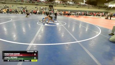 85 lbs Cons. Round 4 - Marztian Ioanis, Neosho Youth Wrestling-AAA vs Lewis DeFries, Blue Pride Wrestling Club-AAA