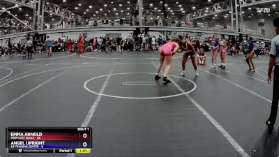 138 lbs Finals (2 Team) - Angel Upright, D3 Training Center vs Emma Arnold, MGW Lost Souls