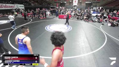 165 lbs Placement - Keanu Garcia, KCWA-FR vs Andrew Gomez, SDIKWA-FR