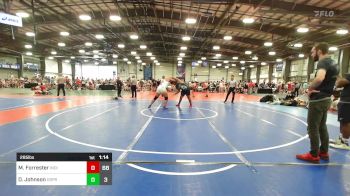 285 lbs Rr Rnd 1 - Max Forrester, Indiana Outlaws Black vs Deondre Johnson, Osprey Wrestling Club