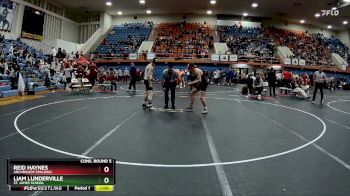 138 lbs Cons. Round 5 - Liam Lunderville, St. James School vs Reid Haynes, Archbishop Spalding