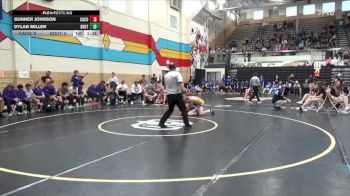126 lbs Quarters & 1st Wb (16 Team) - Gunner Johnson, Campbell County vs Dylan Miller, South