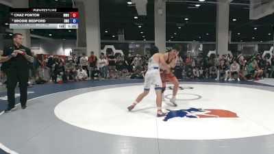 77 kg Champ. Rd Of 16 - Chaz Ponton, Mustang Wrestling Club vs Brodie Bedford, Spartan Mat Club