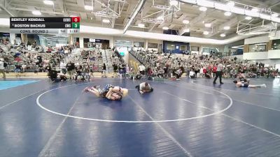 112 lbs Cons. Round 3 - Bentley Kendall, East Idaho Elite Wrestling Club vs Boston Backus, Champions Wrestling Club