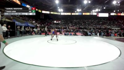3A 138 lbs Cons. Round 3 - Tiago Luna, Firth vs Samuel Westover, West Side