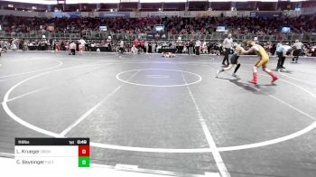 110 lbs Rr Rnd 1 - Luke Krueger, Bronco Wrestling Club vs Colton Baysinger, Fulton Hornets