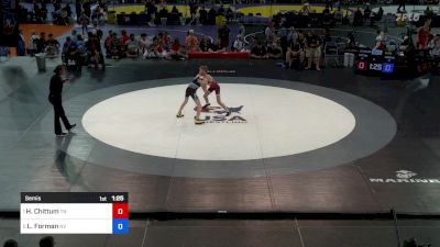 88 lbs Semis - Hudson Chittum, TN vs Lucas Forman, NV