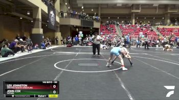 90 lbs Semifinal - Lex Johnston, Greater Heights Wrestling vs John Cox, Victory