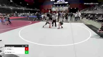 88 lbs Quarterfinal - Caleb Gregg, Billings WC vs Auzzy Carter, Powell WC