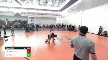 126 lbs Round Of 16 - Alex Javier, Somerset Berkley vs Ryan Nero, Longmeadow