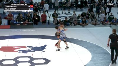 106 lbs 3rd Place Match - Derik Kiefer, Georgia vs Aidan Ortega, Illinois
