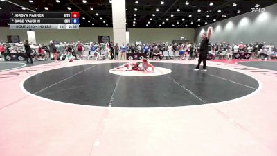 140 lbs Semis - Jordyn Parker, Best Trained vs Gage Vaughn, Cardinal Wrestling Club