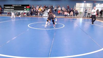 174 lbs Cons. Round 2 - Damen Pape, Northern State vs Charlie Petit, Augustana (SD)