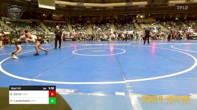 92 lbs Quarterfinal - Grant Davis, Threestyle vs Hayden Lauterback, Apex