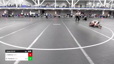 125 lbs Consi Of 8 #1 - Isaiah Adams, Harvard vs Gunner Havens, Kent State